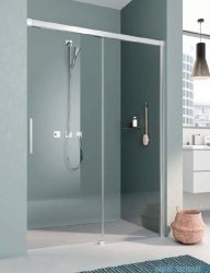 Kermi Nica drzwi przesuwne 2-częściowe z polem stałym prawe 140 cm NIL2R14020VPK