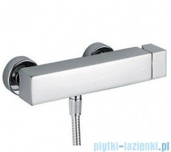 Paffoni Bateria natryskowa Level Cubo chrom LEC168CR