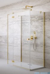Radaway Essenza Gold Kdj+S kabina 70x90x70cm lewa złoty połysk szkło przejrzyste 1384048-01-01/1385020-09-01L/1384048-01-01
