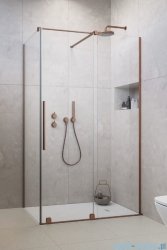 Radaway Furo Kdj Brushed Copper kabina 120x80cm prawa szczotkowana miedź 10104622-93-01R/10110580-01-01/10113080-01-01