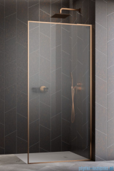 Radaway Modo F SL Brushed Copper II kabina Walk-in 50x201,6cm prawa Szczotkowana Miedź szkło przejrzyste 10419054-93-01R