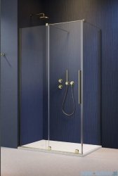 Radaway Furo Kdj Brushed Gold kabina 120x90cm lewa szczotkowane złoto 10104622-99-01L/10110580-01-01/10113090-01-01