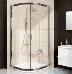 Ravak Blix BLCP4 kabina półokrągła 90x90 aluminium grape Anticalc 3B270C00ZG