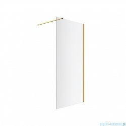 Excellent Vidoq Walk-in ścianka prysznicowa prosta 100x200 cm, złoto szczotkowane KAEX.1506.1000.LP.GB