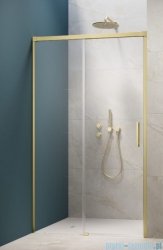 Radaway Idea 6 DWJ Brushed Light Gold drzwi wnękowe 130cm lewe szczotkowane jasne złoto 387017-98-01L