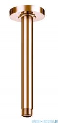 Roca ramię sufitowe do głowic prysznicowych 200mm z powłoką Everlux Rose Gold A5B0550RG0