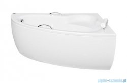 Besco Natalia Premium 150x100cm wanna asymetryczna prawa z uchwytami i zagłówkiem + obudowa + syfon #WAN-150-NP$/OAN-150-NP/19975