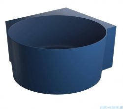 Omnires Ovo M+ wanna wolnostojąca narożna okrągła 120x120 cm midnight blue mat  OVO120WNMB