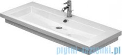 Duravit 2nd floor umywalka z przelewem z trzema otworami na baterie 1200x505 mm 049112 00 30