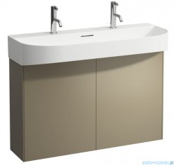 Laufen SONAR szafka pod umywalkę 97x24cm Tytanowy lakierowany H4054840340421