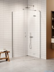 New Trendy Nesta kabina 90x110x200 cm prawa wspornik równoległy przejrzyste K-3636