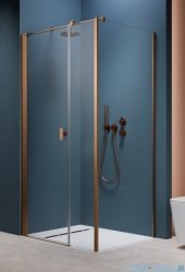 Radaway Nes Kds I Brushed Copper kabina 100x75cm lewa szczotkowana miedź 10023100-93-01L/10043075-93-01