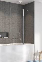 Radaway Nes 8 PND II parawan nawannowy 120cm prawy chrom połysk/przejrzyste 10088120-01-01R