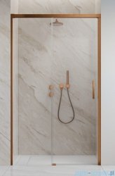 Radaway Idea DWJ Brushed Copper drzwi wnękowe 140cm lewe szczotkowana miedź 387018-93-01L