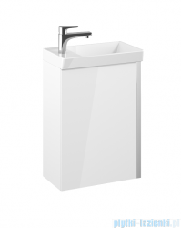Elita Spring Set szafka z umywalką komplet 45x66x27cm biały połysk 167362