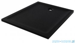 New Trendy Mild Stone Brodzik akrylowy prostokątny 90x120 czarny B-0598