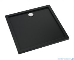 Schedpol Schedline Sharper brodzik kwadratowy Czarny Mat 90x90x4,5cm 3S.S2K-9090/C/MG