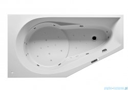 Riho Yukon wanna asymetryczna 160x90cm z hydromasażem Bliss prawa B008009005