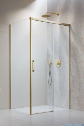 Radaway Idea Kdj Brushed Gold kabina 110x110cm prawa szczotkowane złoto 387041-99-01R/387053-99-01L