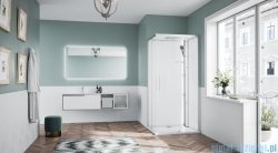 Novellini Glax 1 2.0 kabina standard 90x90 srebrna G21A99MFL-1BB