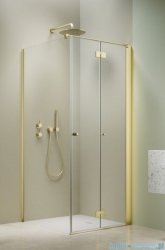 Radaway Nes 6 Kdj B Brushed Light Gold kabina 80x80cm prawa szczotkowane jasne złoto 10025080-98-01R/10039080-01-01