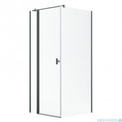 Radaway Nes Kdj II Brushed GunMetal kabina 110x100cm lewa szczotkowany grafit 10032110-92-01L/10039100-01-01