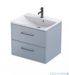 Oristo Lagom szafka podumywalkowa wisząca 60x50x45 szaroniebieski mat OR53-SD2S-60-16