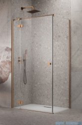 Radaway Essenza 8 Brushed Copper Kdj kabina 80x75cm lewa szczotkowana miedź 10480512-01-01L/10470237-93-01L/10113075-01-01