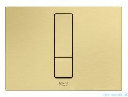 Roca Duplo S przycisk spłukujący podwójny Brushed Gold Everlux-PVD A8902213VA