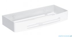 Omnires Uni koszyk prysznicowy mocowany do ściany biały mat UN10331WM