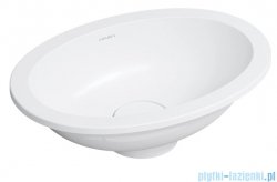 Omnires Shell M+ umywalka podblatowa 38x25 cm biały mat SHELL380UPBM