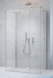 Radaway Fuenta Kdj+S kabina 90x90x90cm prawa chrom połysk szkło przejrzyste 1384050-01-01/1384020-01-01R/1384050-01-01
