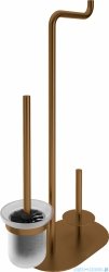 Deante SILIA Stojak na papier 3 funkcyjny brąz szczotkowany ADI_C732