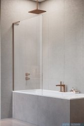 Radaway Modo SL Brushed Copper Pnj parawan nawannowy 80cm lewy szczotkowana miedź 10316080-93-01L