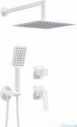 Deante Blur Zestaw prysznicowy podtynkowy bianco NQL_A9YK