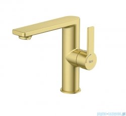 Roca Targa Bateria umywalkowa Cold Start Brushed Gold (Everlux-PVD) A5A405FVA0