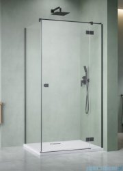 Radaway Essenza Kdj Brushed GunMetal kabina 120x110cm prawa szczotkowany grafit 1385042-92-01R/1384053-01-01