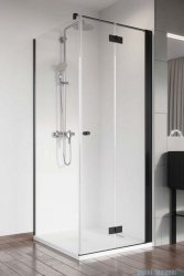 Radaway Nes 8 Black KDJ B kabina 100x70 prawa czarny mat/szkło przejrzyste 10075100-54-01R/10089070-01-01