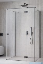 Radaway Essenza Brushed GunMetal Kdj+S kabina 75x120x75cm prawa szczotkowany grafit 1384049-01-01/1385024-92-01R/1384049-01-01
