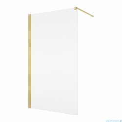 Ronal ANNEA ANT1 Ścianka wolnostojąca Walk-in 75x200 cm z profilem przyściennym złoto szczotkowane ANT107501307