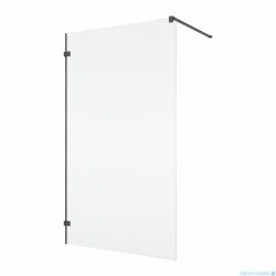 Ronal ANNEA ANTW1 Gunmetal Szczotkowany Ścianka wolnostojąca Walk-in 75x200 cm z uchwytem kątowym grafit szczotkowany ANTW107502607