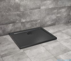Radaway Doros D Stone brodzik 100x90x5 czarny SDRD1090-01-54S