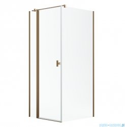 Radaway Nes Kdj II Brushed Copper kabina 100x80cm lewa szczotkowana miedź 10032100-93-01L/10039080-01-01
