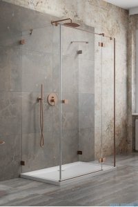 Radaway Essenza Pro Brushed Copper Kdj+S kabina 70x100x70cm prawa szczotkowana miedź 10097310-93-01R/10098070-01-01/10098070-01-01