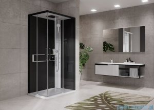 Novellini Glax 2 2.0 kabina z hydromasażem 90x70 prawa biała G22A9079DM1-1UH