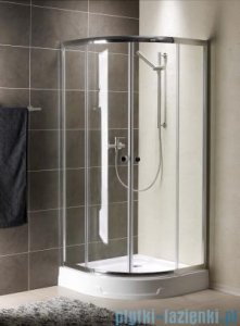 Radaway Premium A Kabina półokrągła 90x90x190 szkło przejrzyste 30403-01-01