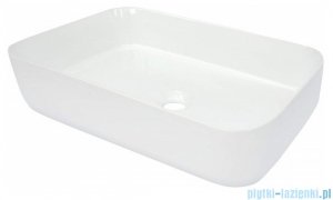Deante Hiacynt New umywalka nablatowa 50x36 cm biała CDY 6U5S