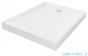 New Trendy Mild Brodzik akrylowy prostokątny 90x100x11,5 cm biały B-0617