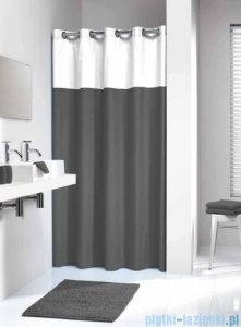 Sealskin Double grey zasłona prysznicowa tekstylna 180x200cm 233521314