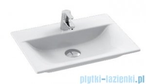 Cerastyle Olinda umywalka 50x36,5cm nablatowa / ścienna 031600-u